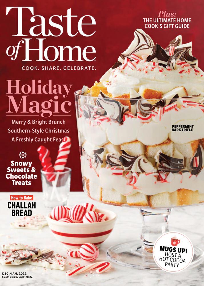 Taste-of-Home December 01, 2021 Issue Cover