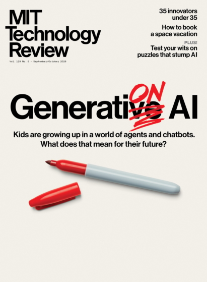 MIT Technology Review September 01, 2026 Issue Cover