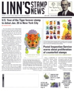 Linns-Stamp-News-Weekly January 10, 2022 Issue Cover