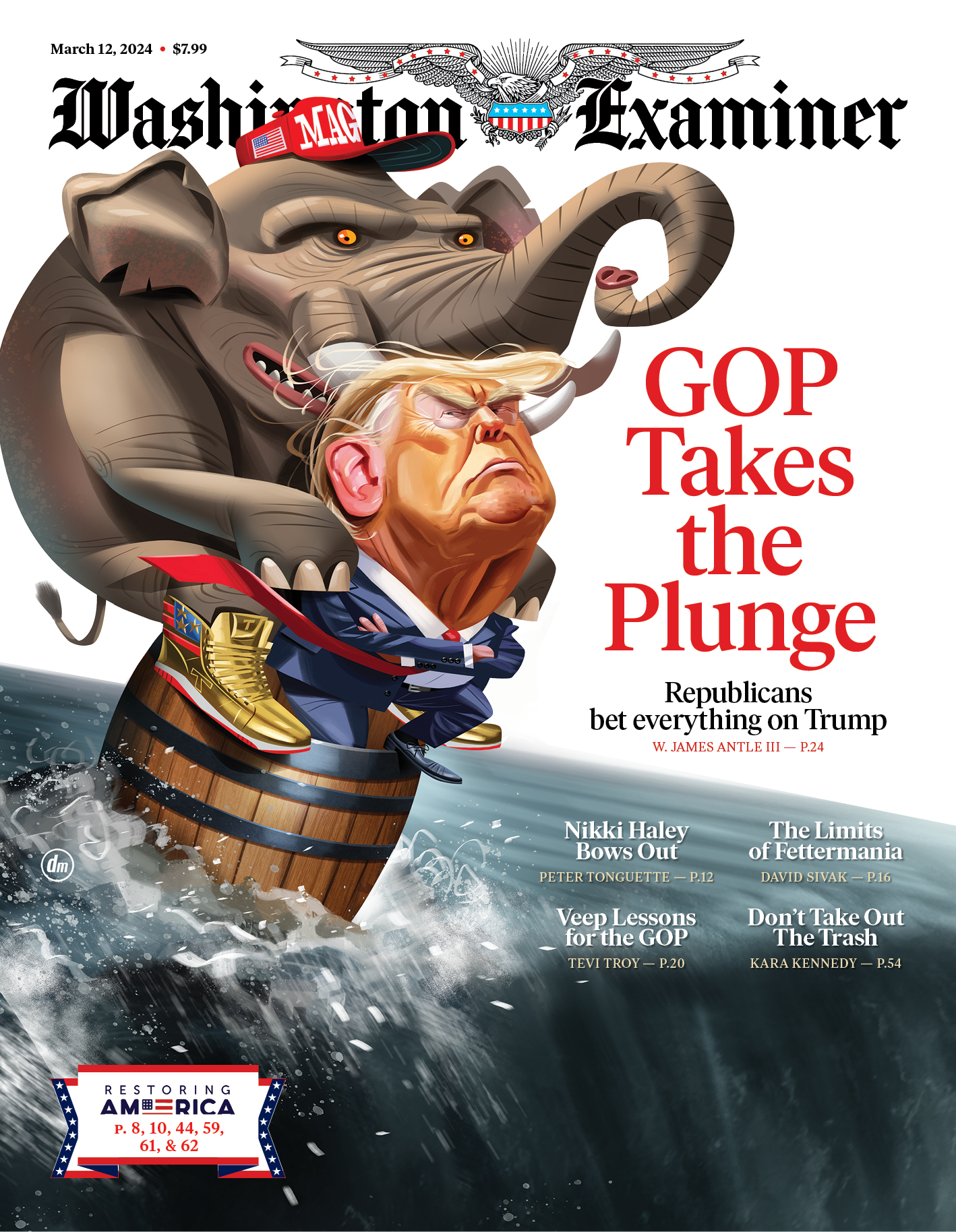 Washington-Examiner March 12, 2024 Issue Cover