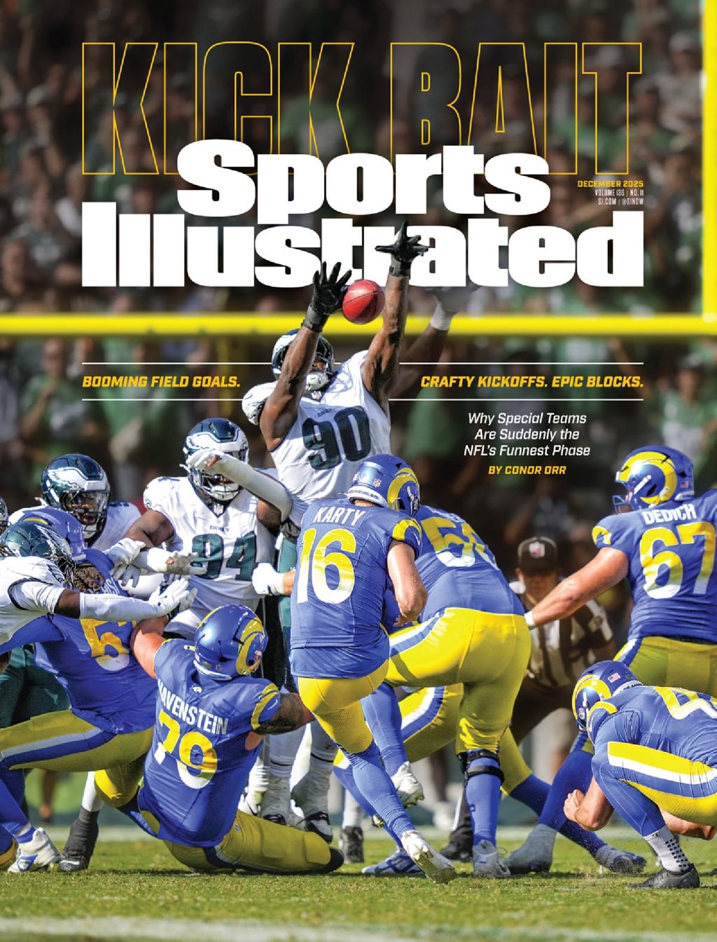 Sports-Illustrated December 01, 2025 Issue Cover
