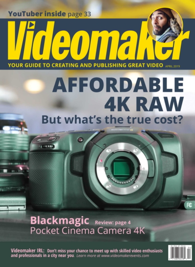 Videomaker April 01, 2019 Issue Cover