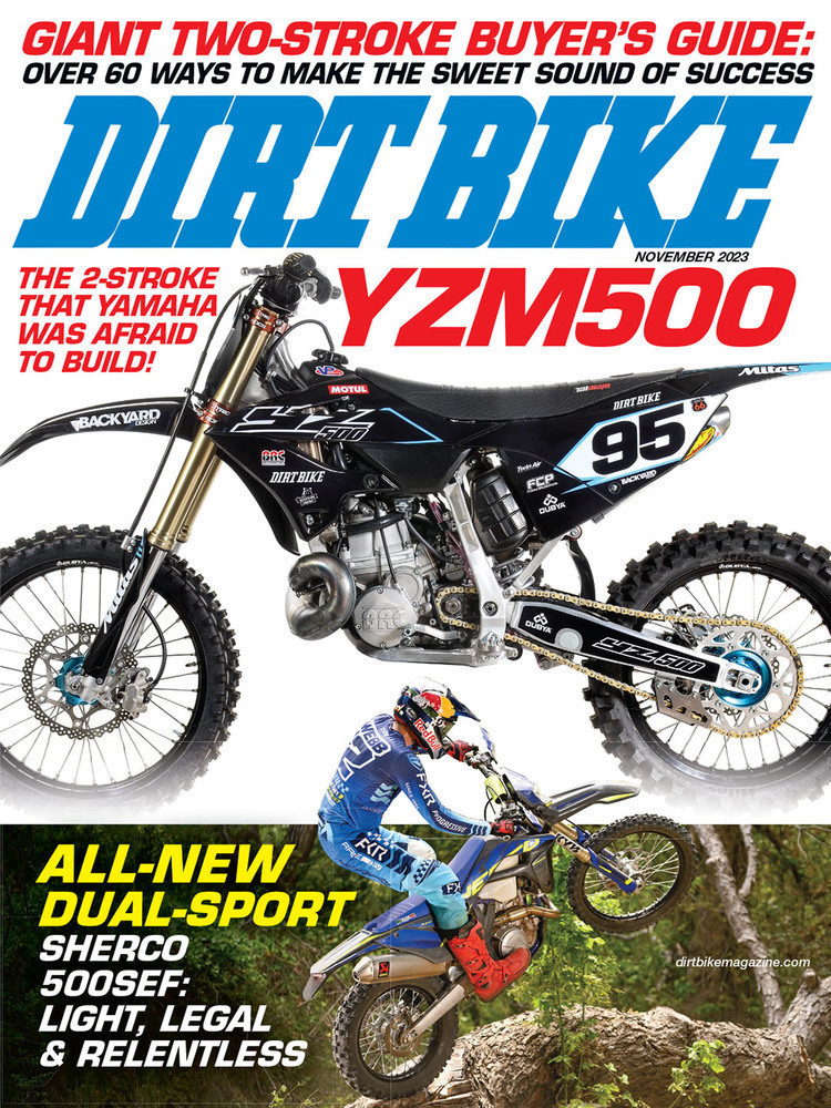 Dirt-Bike November 01, 2023 Issue Cover