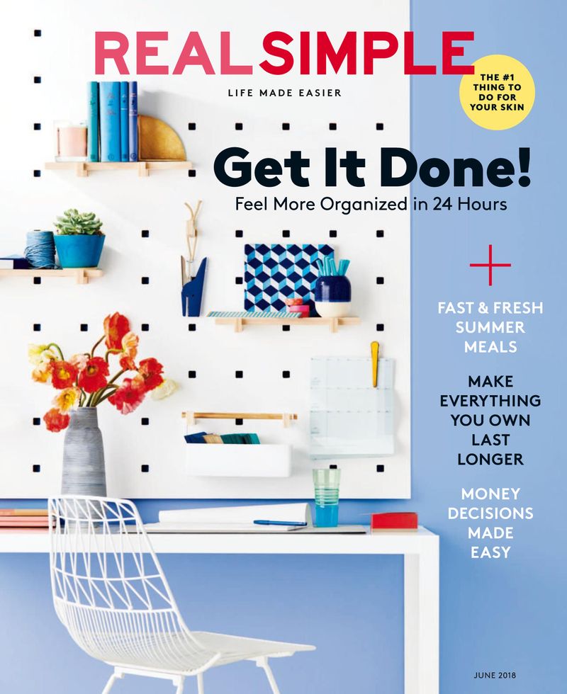 real-simple June 01, 2018 Issue Cover