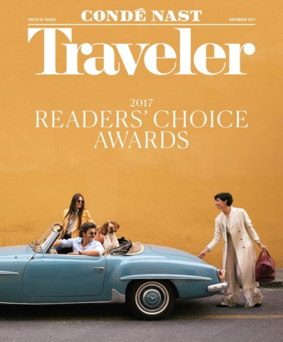 Condé Nast Traveler November 01, 2017 Issue Cover