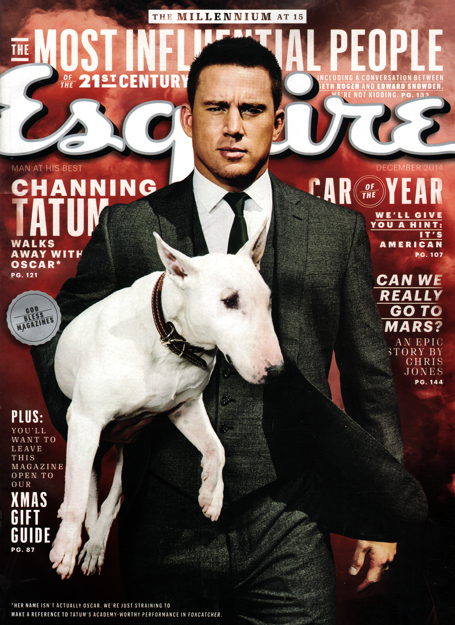 Esquire December 01, 2014 Issue Cover