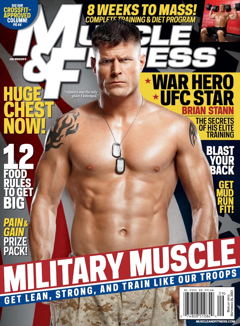 Muscle-and-Fitness September 01, 2013 Issue Cover