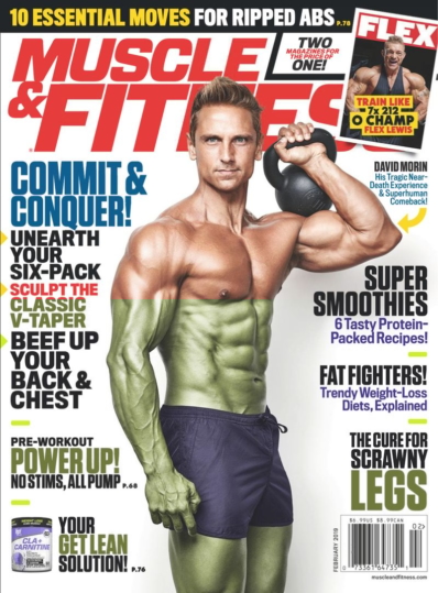 Muscle & Fitness February 01, 2019 Issue Cover