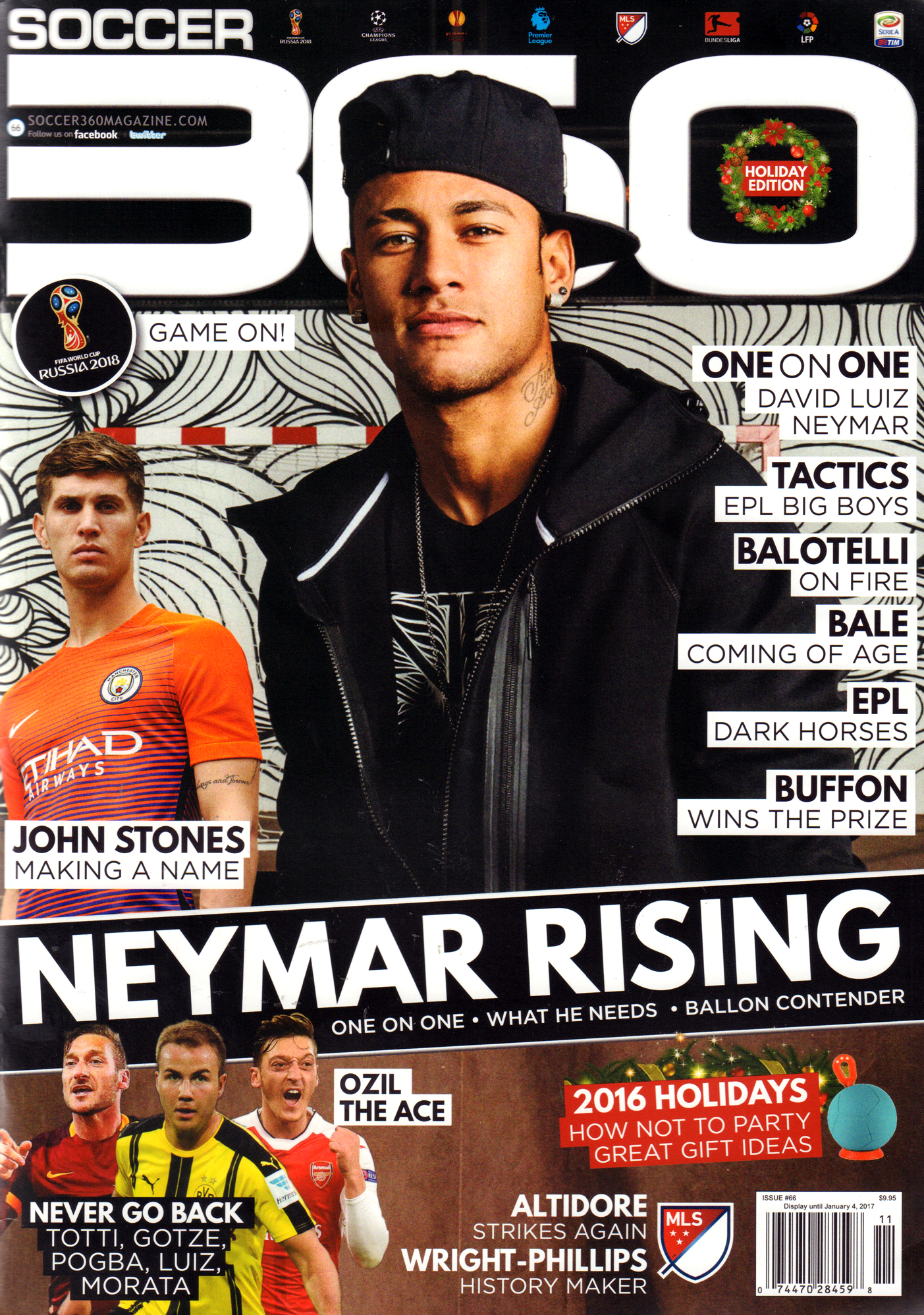 Soccer-360 November 01, 2016 Issue Cover