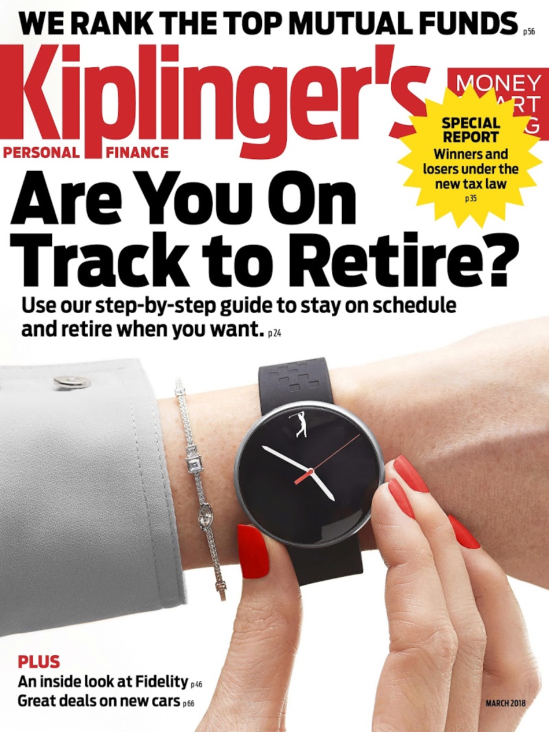 Kiplingers-Personal-Finance March 01, 2018 Issue Cover