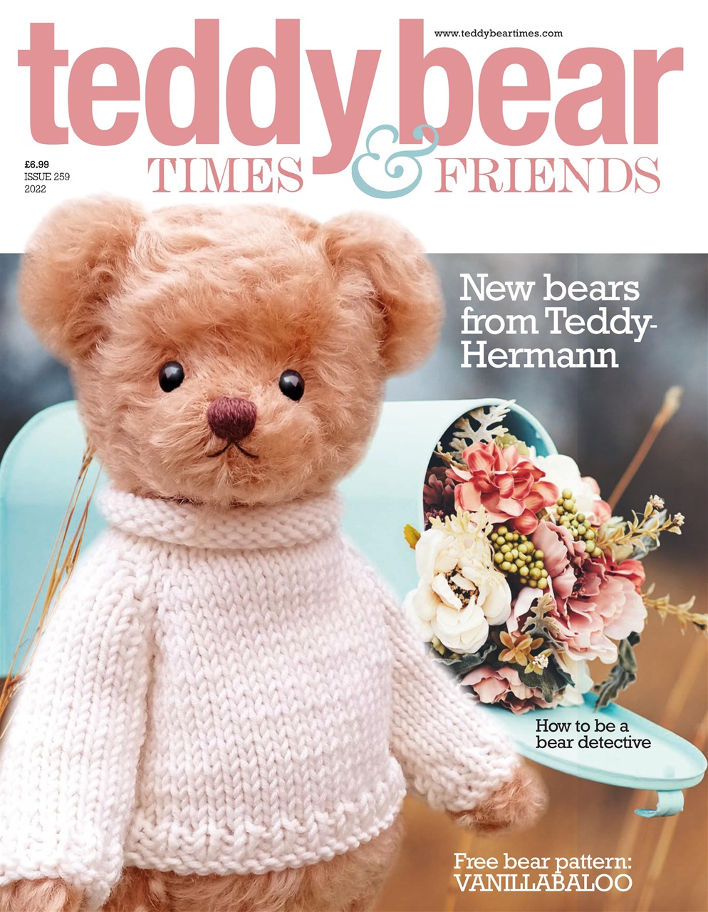 Teddy-Bear-Times-and-Friends August 01, 2022 Issue Cover