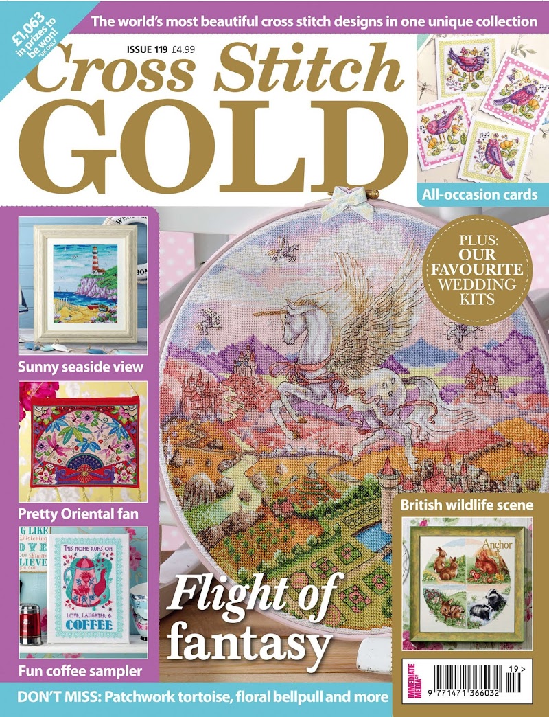 Cross-Stitch-Gold March 01, 2015 Issue Cover