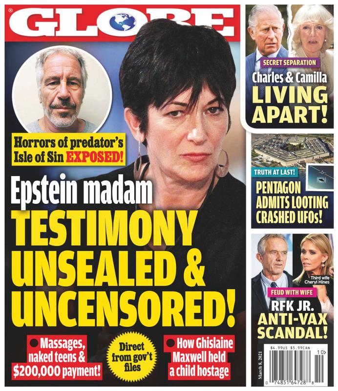 Globe March 08, 2021 Issue Cover