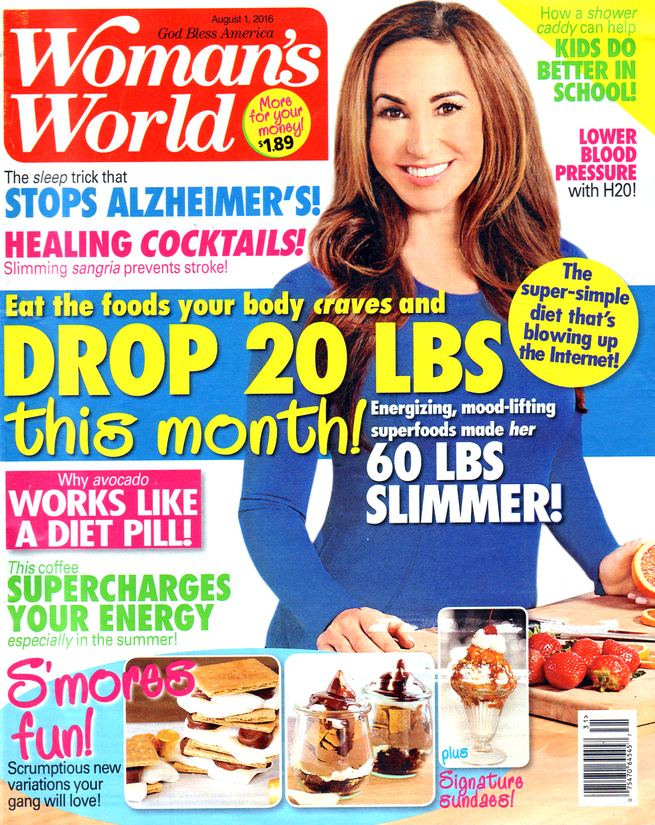 Womans-World August 01, 2016 Issue Cover