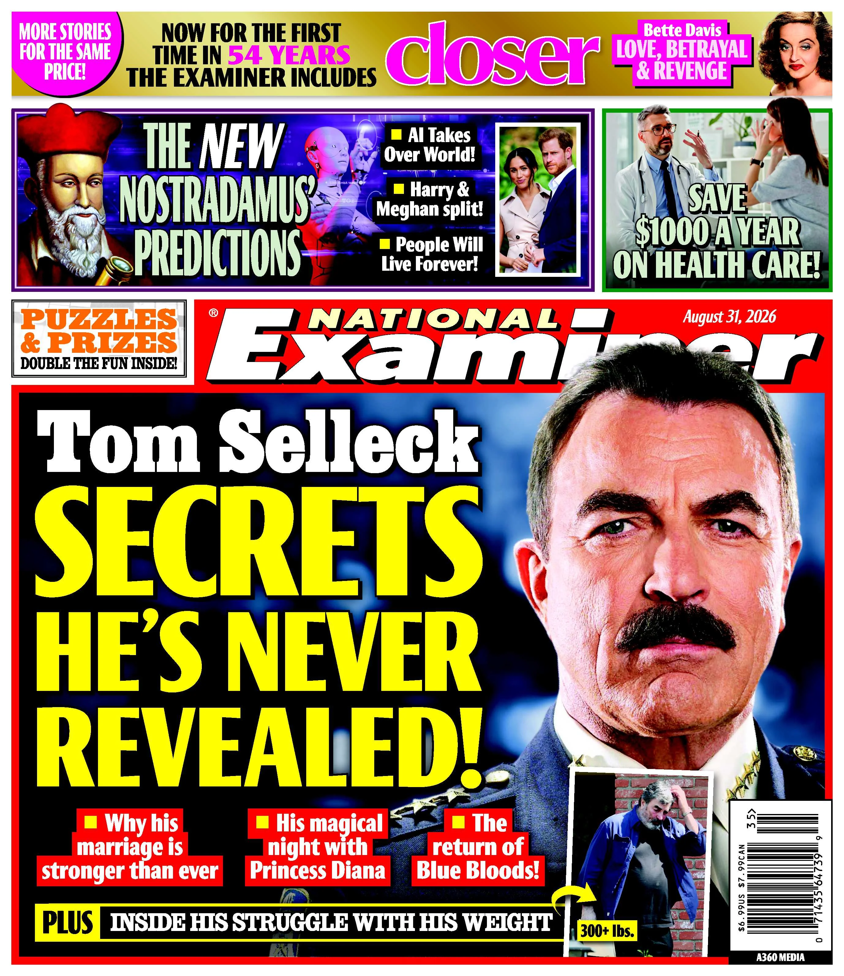 National-Examiner August 31, 2026 Issue Cover
