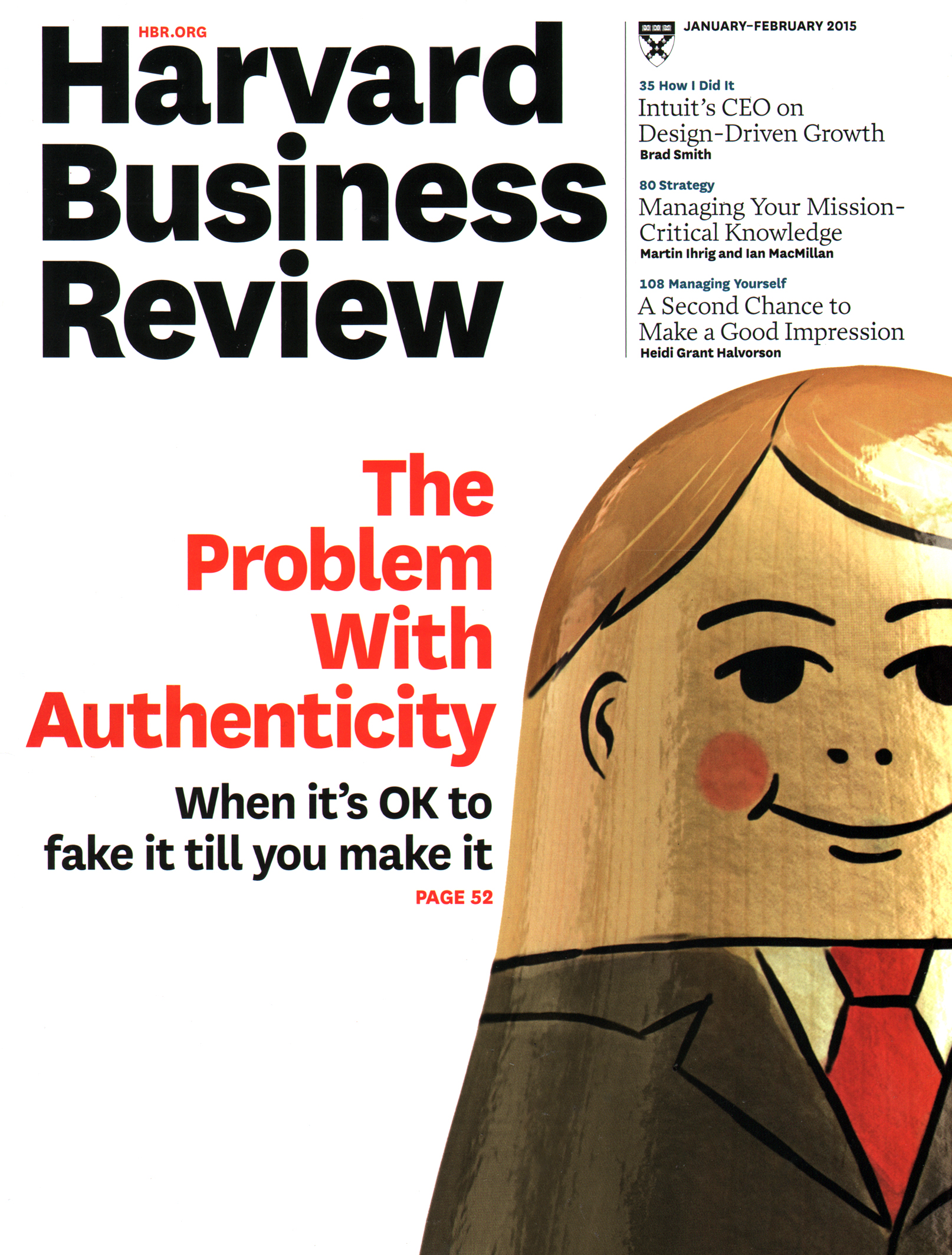 Harvard-Business-Review January 01, 2015 Issue Cover