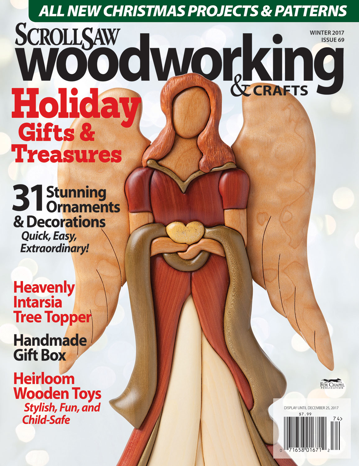 Scroll-Saw-Woodworking-and-Crafts December 01, 2017 Issue Cover