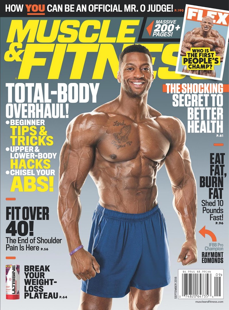 Muscle-and-Fitness September 01, 2018 Issue Cover