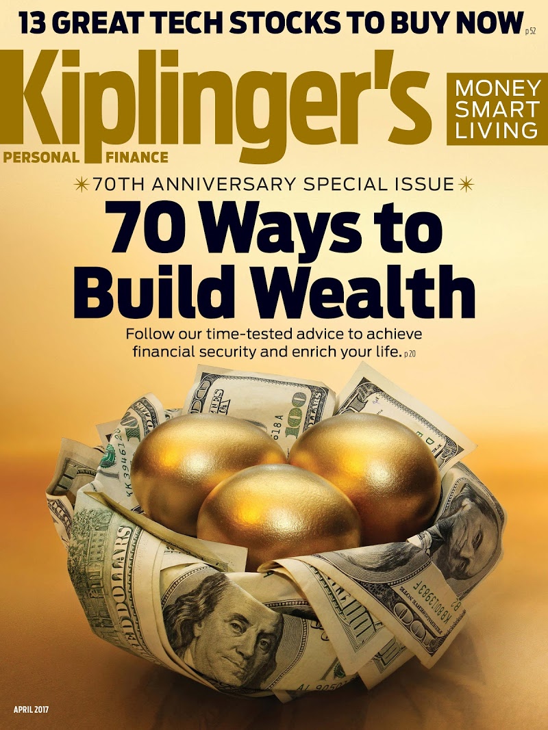 Kiplingers-Personal-Finance April 01, 2017 Issue Cover