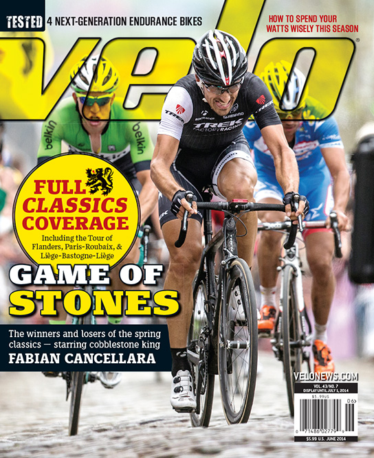 VeloNews June 01, 2014 Issue Cover