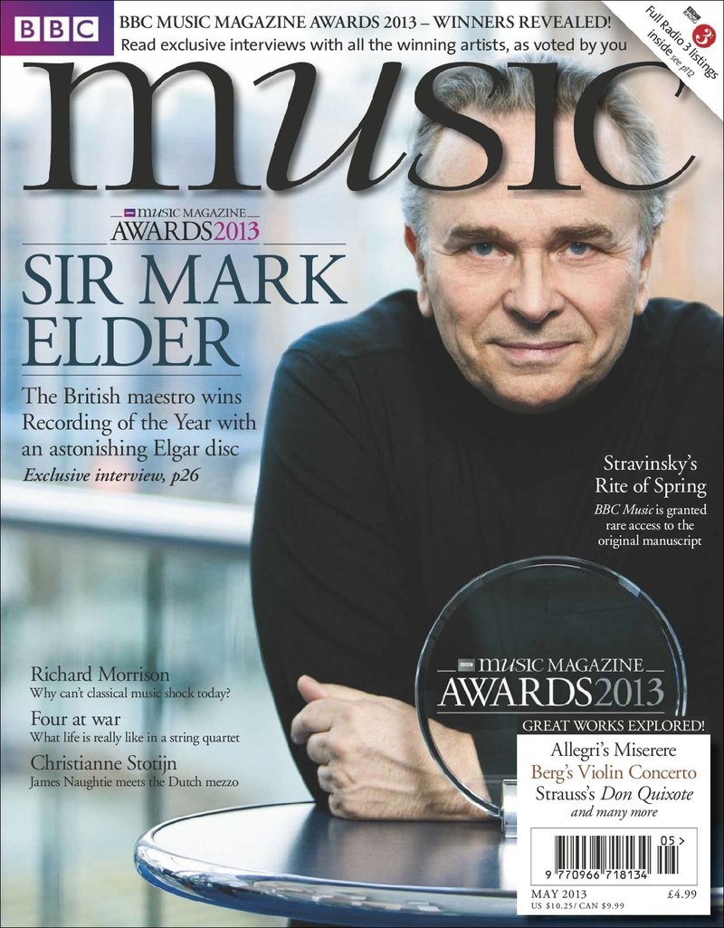 BBC-Music May 01, 2013 Issue Cover