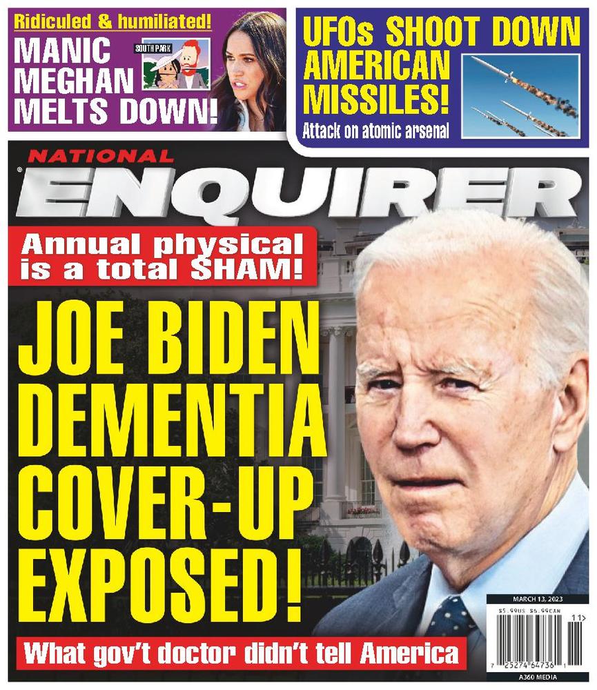 national-enquirer March 13, 2023 Issue Cover