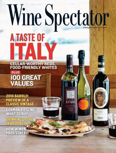 Wine Spectator April 30, 2014 Issue Cover