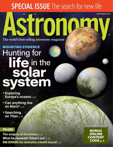 Astronomy September 01, 2019 Issue Cover