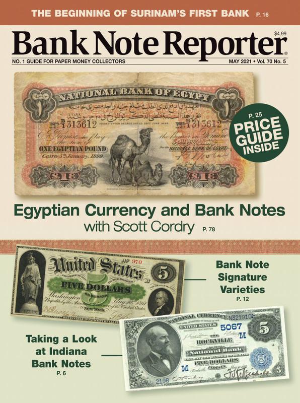 Bank-Note-Reporter May 01, 2021 Issue Cover