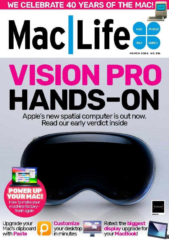Mac-|-Life March 01, 2024 Issue Cover
