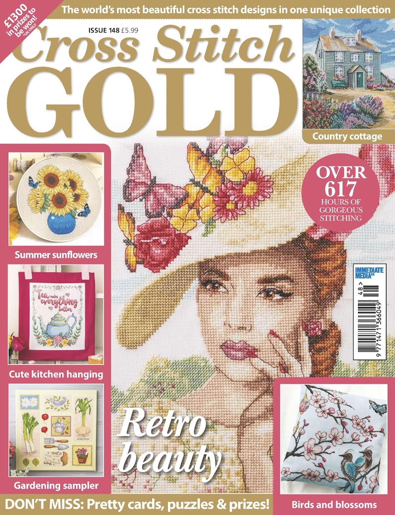 Cross-Stitch-Gold June 01, 2018 Issue Cover