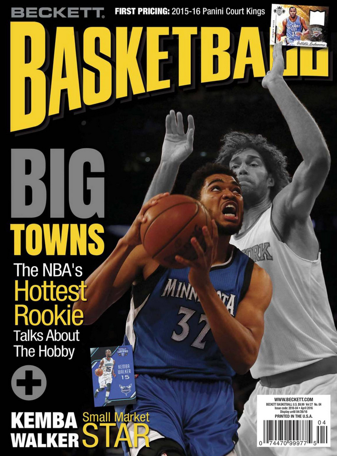 Beckett-Basketball April 01, 2016 Issue Cover