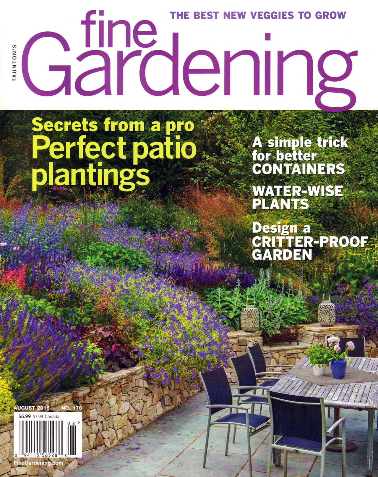 Fine-Gardening August 01, 2016 Issue Cover