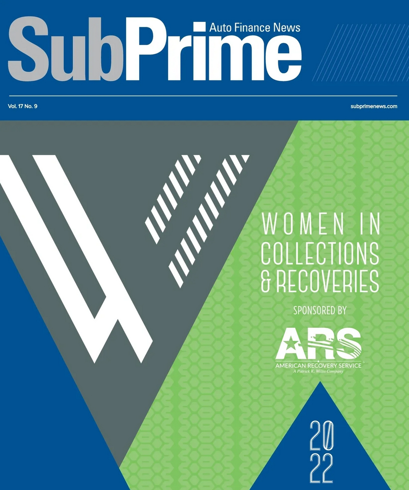 Subprime-Auto-Finance-News September 01, 2022 Issue Cover