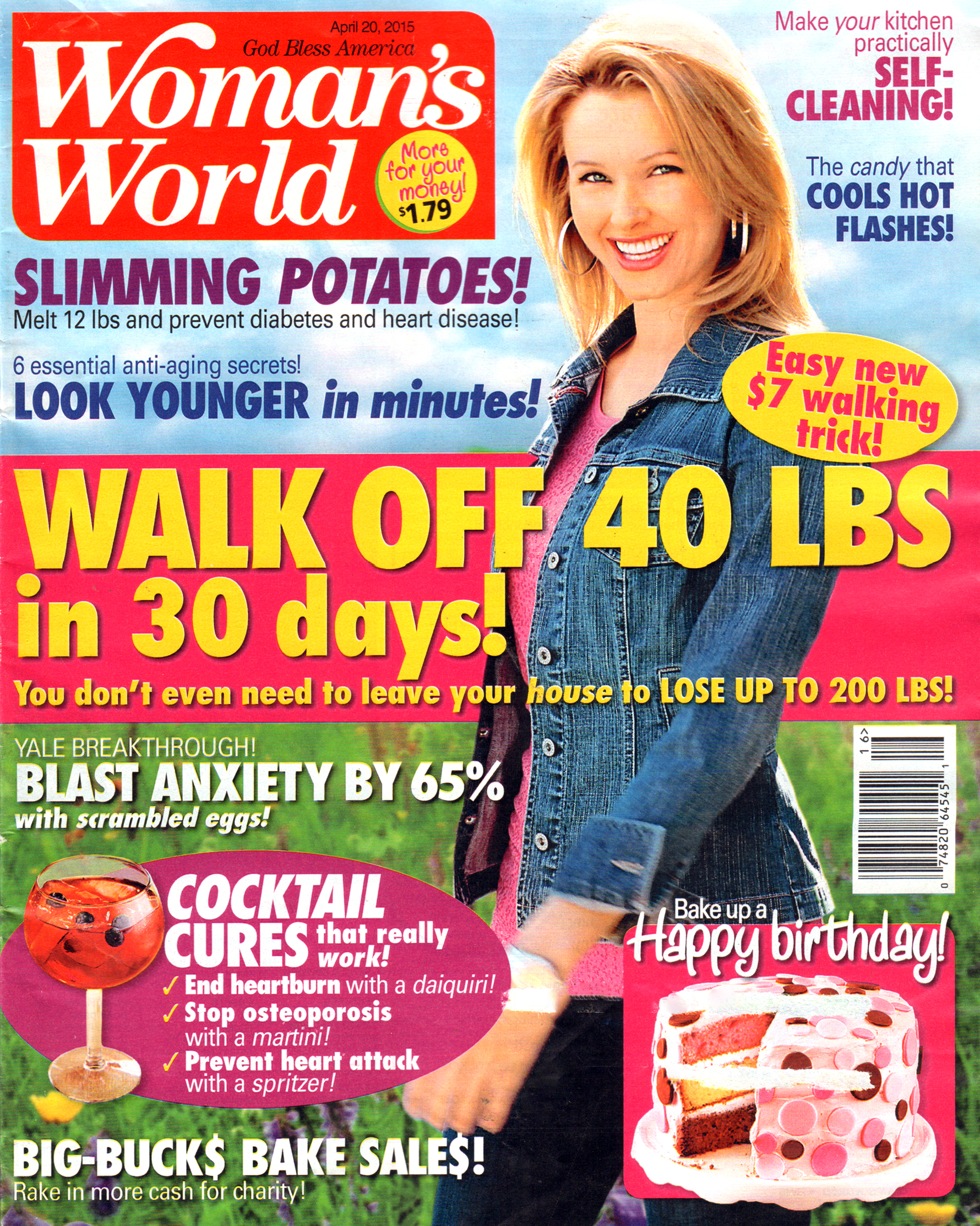 Womans-World April 20, 2015 Issue Cover