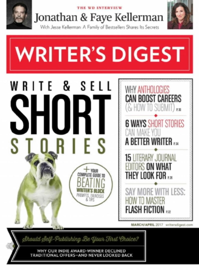 Writer's Digest March 01, 2017 Issue Cover