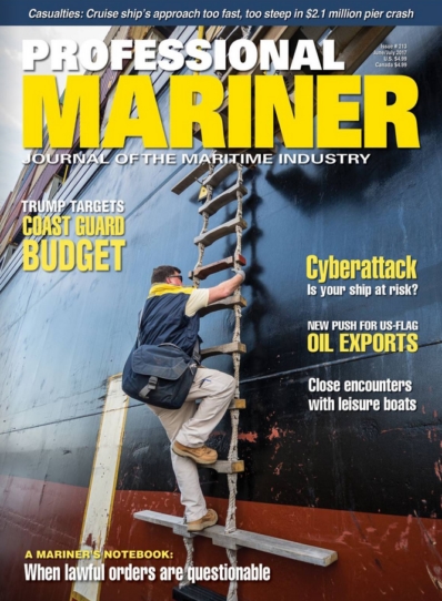 Professional Mariner June 01, 2017 Issue Cover
