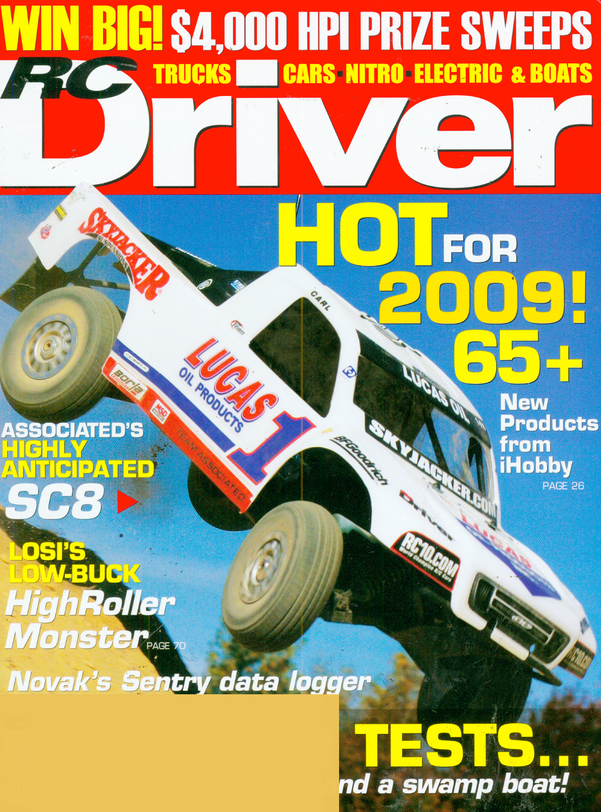 RC-Driver January 01, 2009 Issue Cover