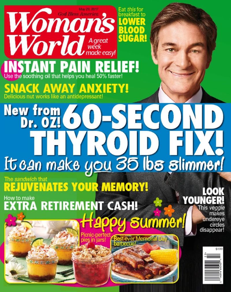 Womans-World May 29, 2017 Issue Cover