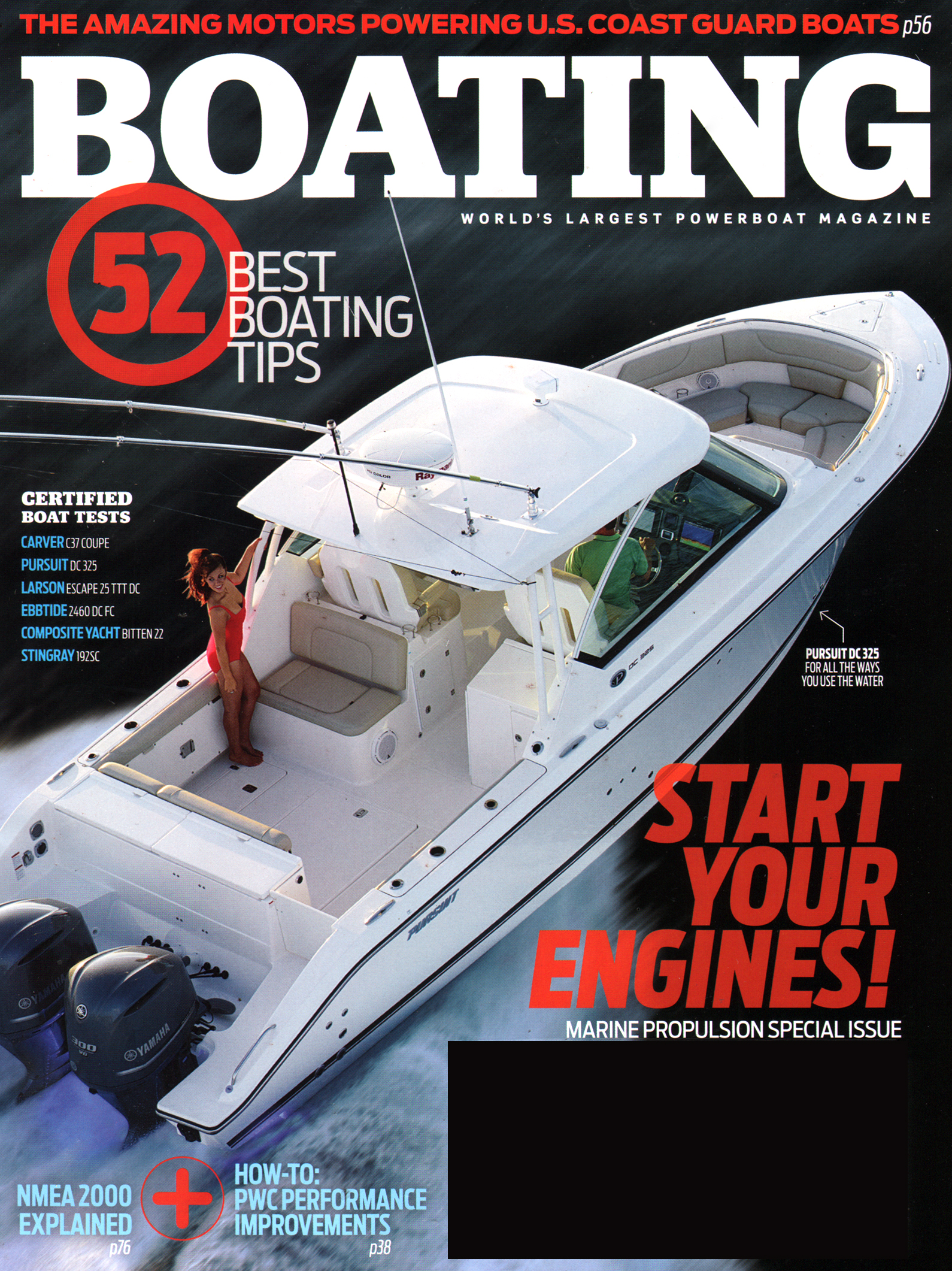 Boating October 01, 2014 Issue Cover
