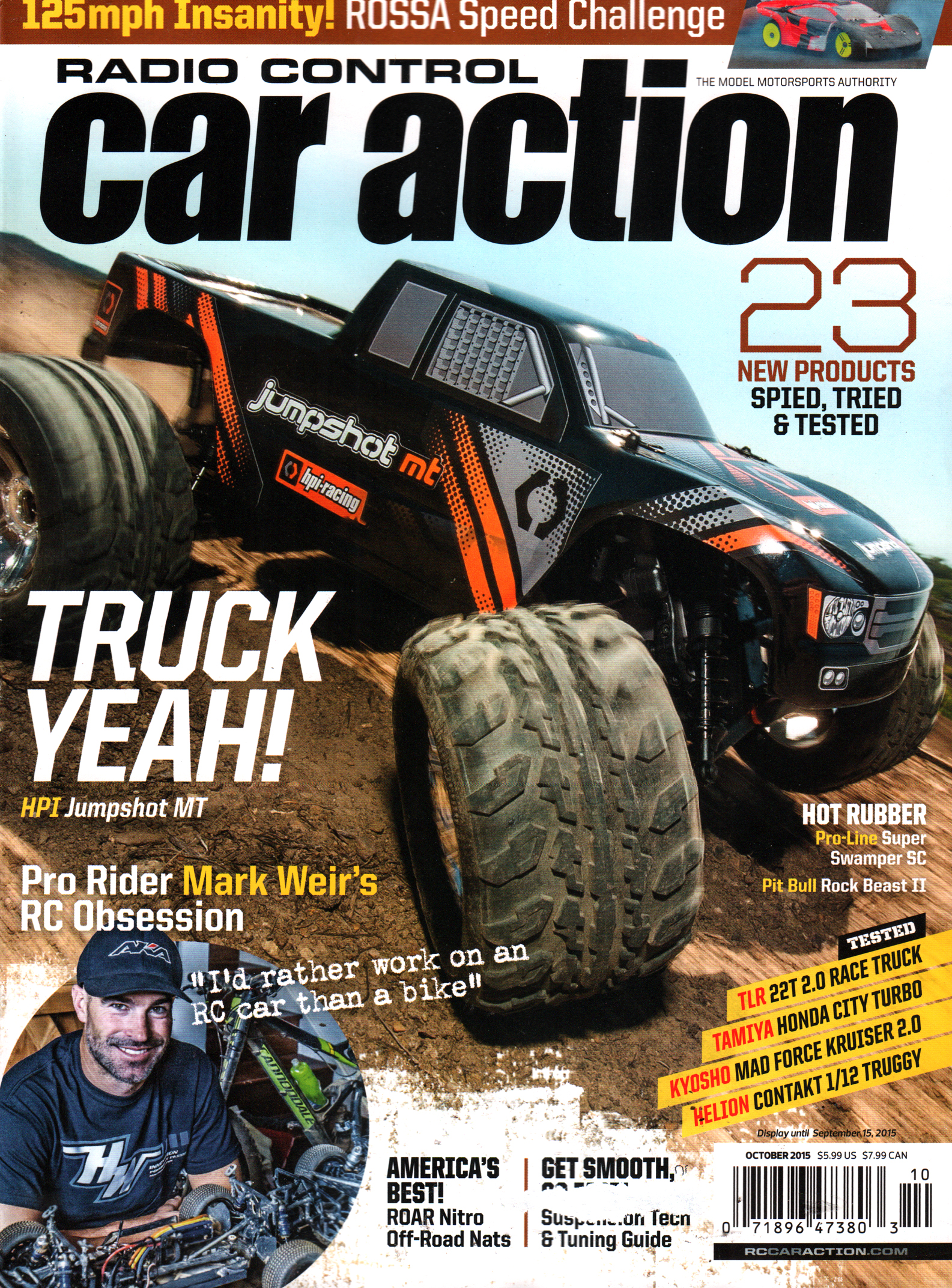Radio-Control-Car-Action October 01, 2015 Issue Cover