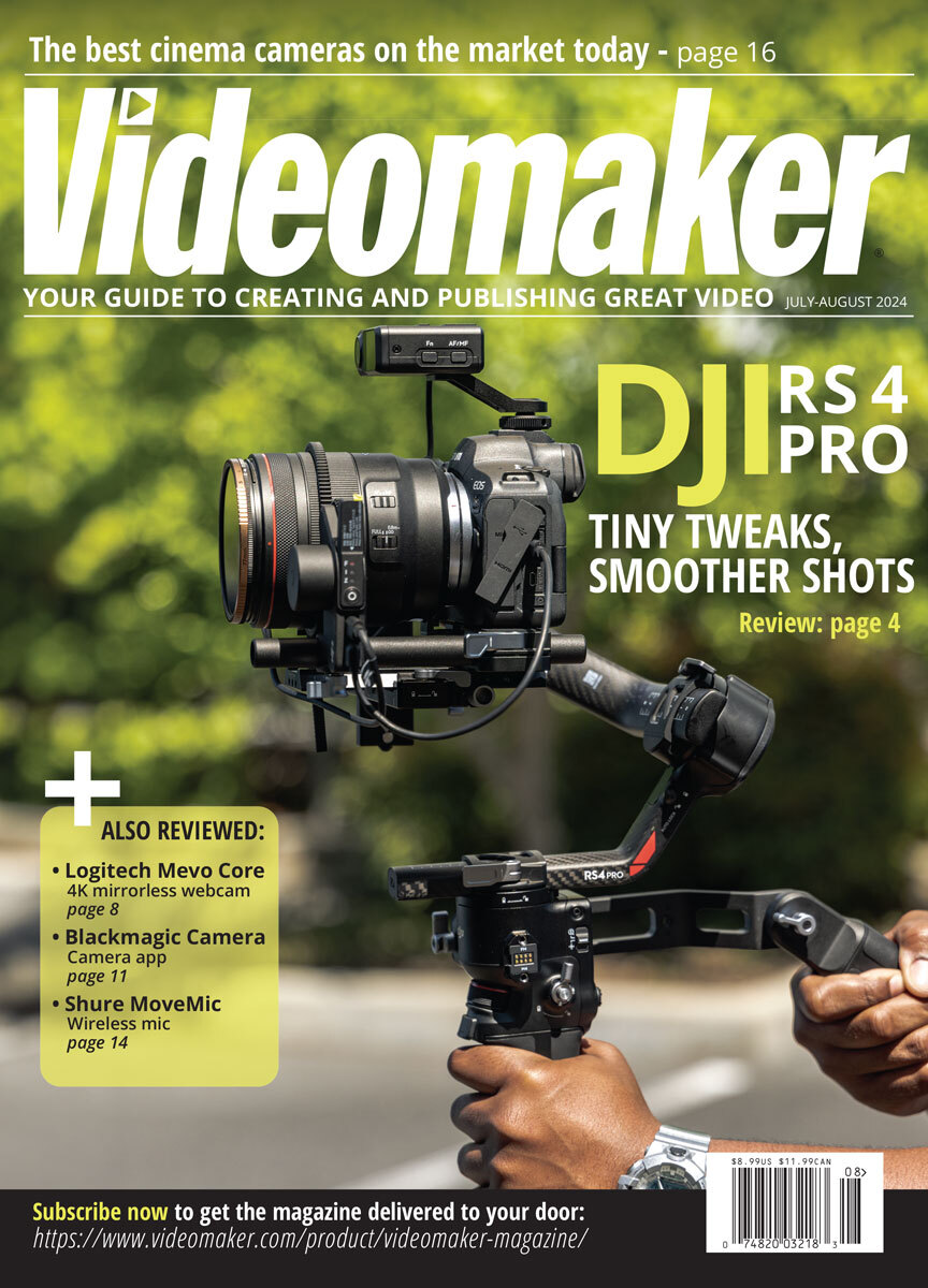 Videomaker July 01, 2024 Issue Cover