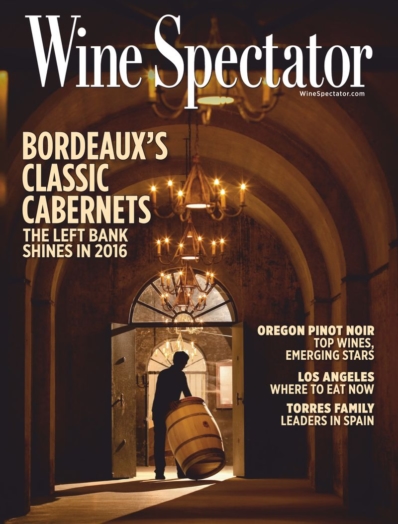 Wine Spectator March 31, 2019 Issue Cover