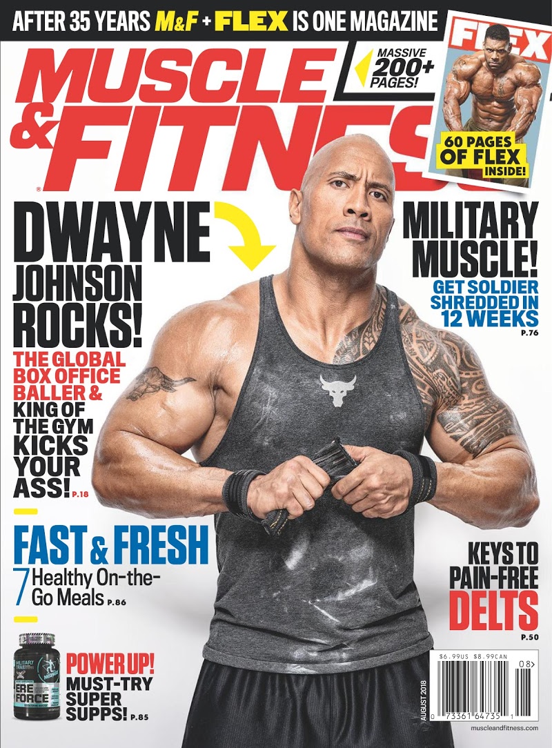 Muscle-and-Fitness August 01, 2018 Issue Cover