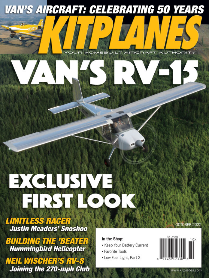 Kit-Planes October 01, 2022 Issue Cover