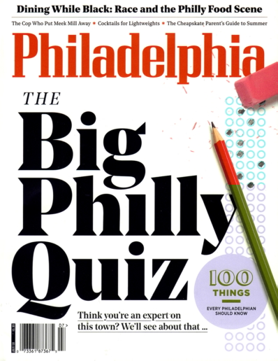 Philadelphia Magazine July 01, 2018 Issue Cover