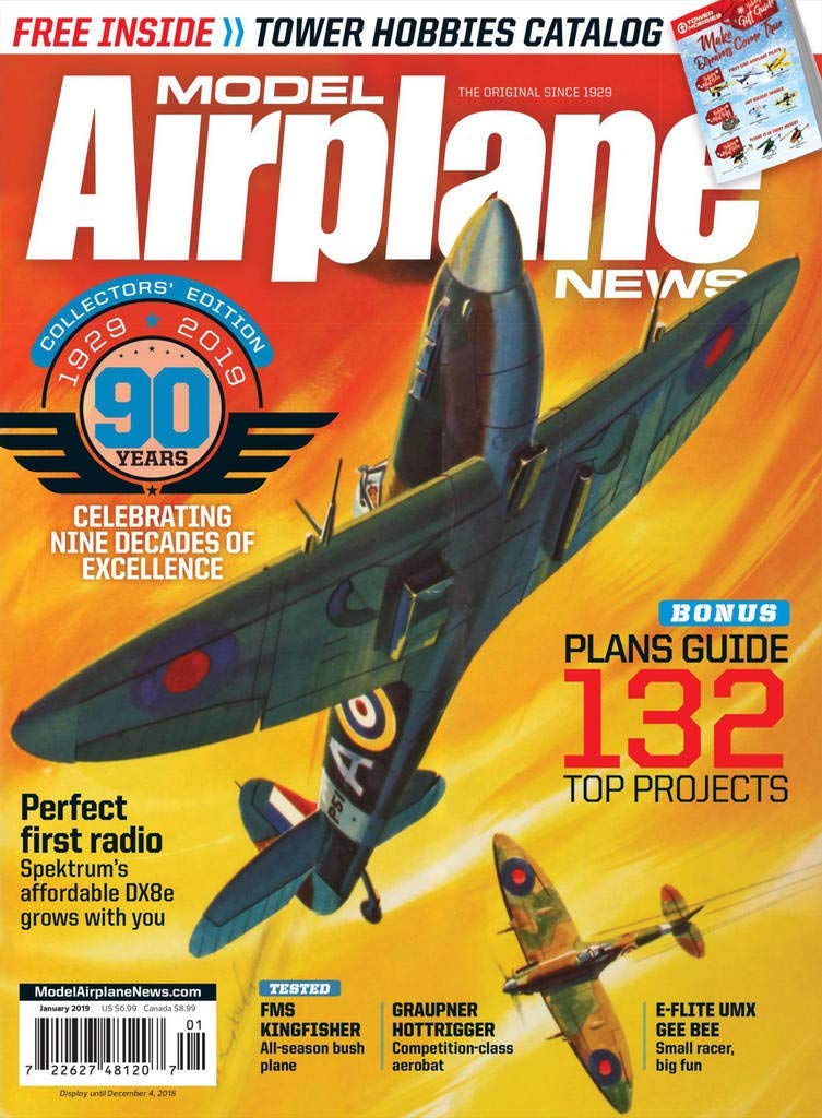 Model-Airplane-News January 01, 2019 Issue Cover