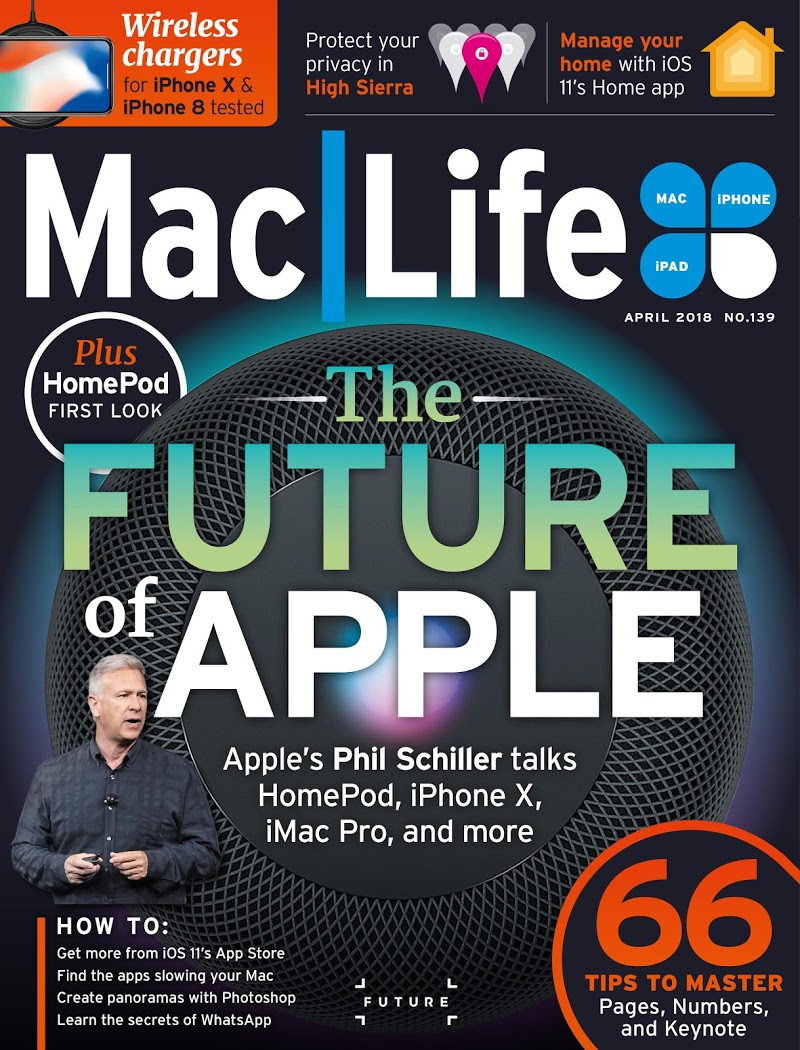 Mac-|-Life April 01, 2018 Issue Cover