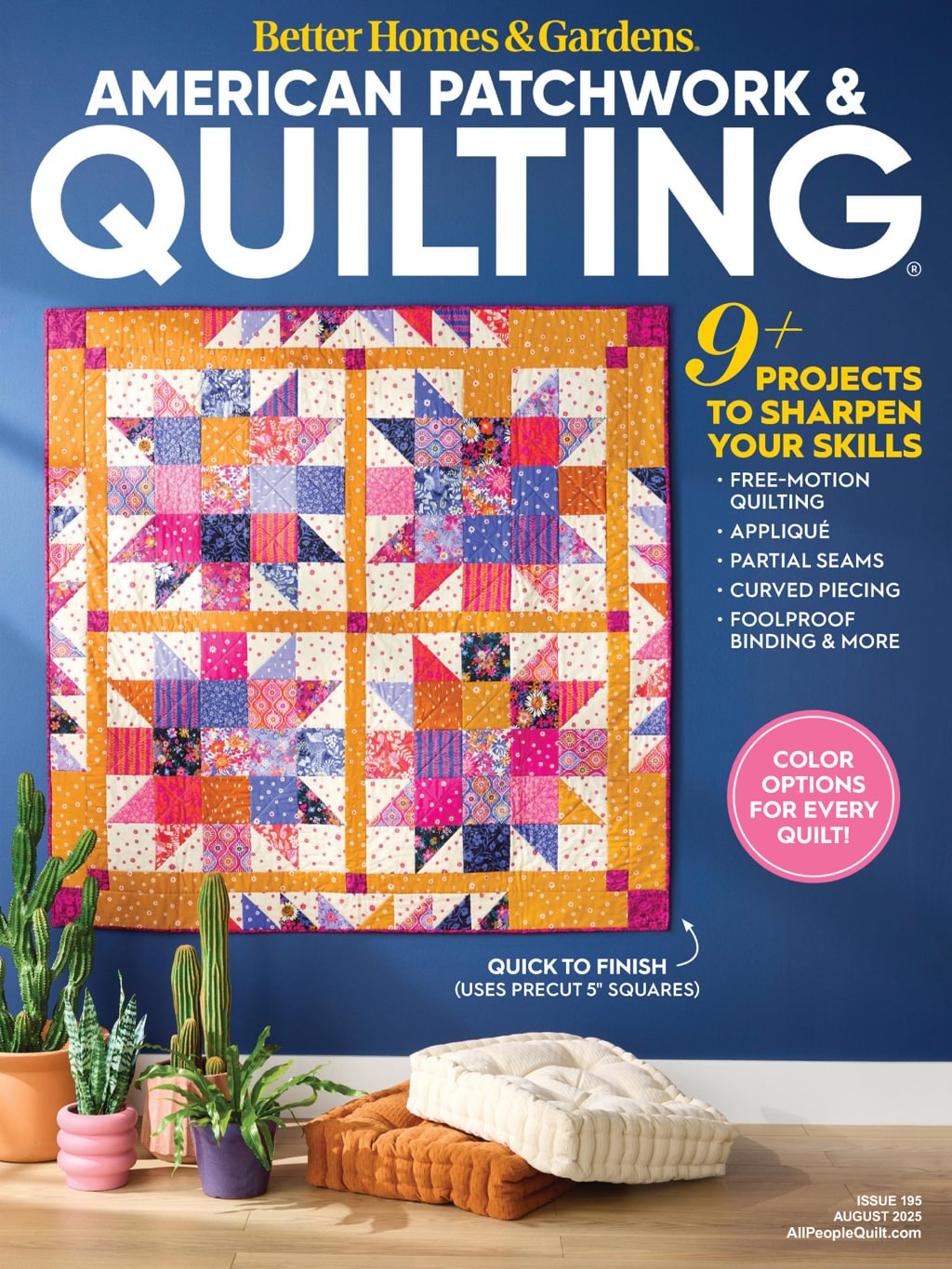 American-Patchwork-and-Quilting August 01, 2025 Issue Cover