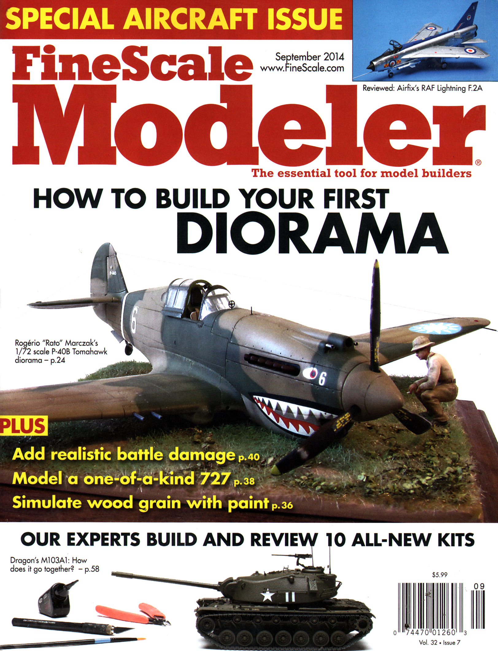 Finescale-Modeler September 01, 2014 Issue Cover